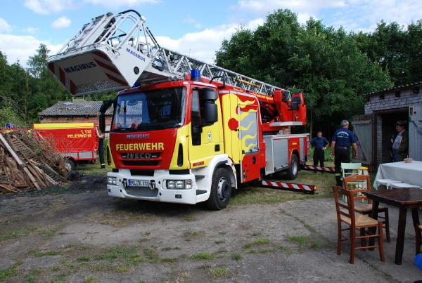 Die neue Feuerwehrleiter