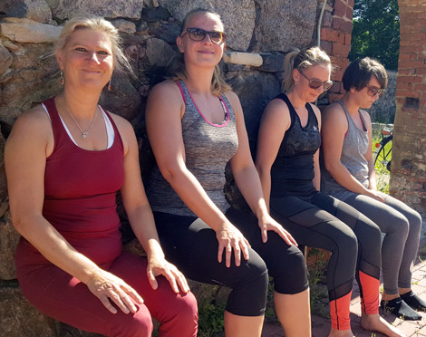 Sport auf dem Gutshof